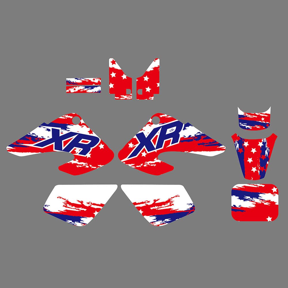 Motorcycle Graphics Stickers Fit for Honda XR50 2000-2003
