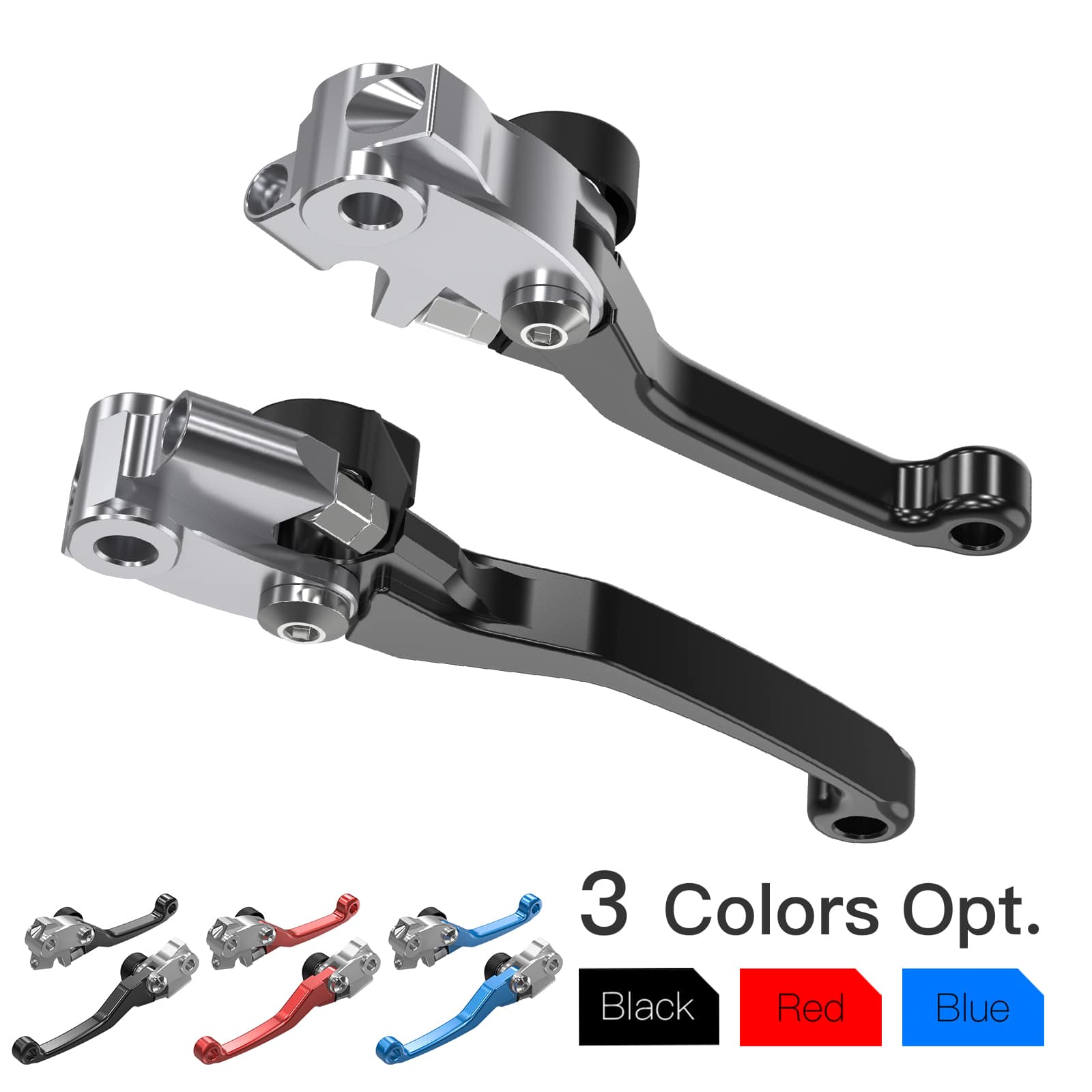 Folding Clutch Lever Brake Lever Set For BRAKETEC Husqvarna TE/FE 125-501 GAS GAS EC/EC F