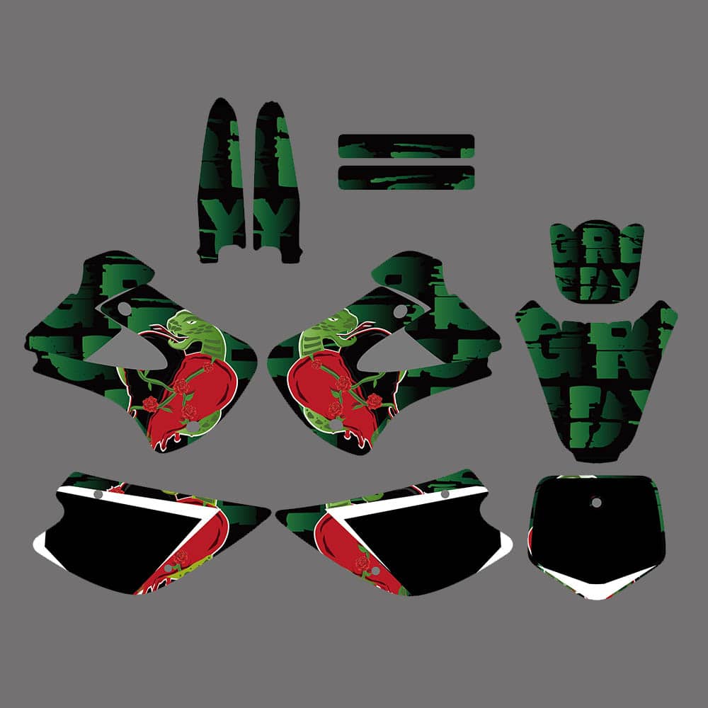 Kawasaki KX85 KX100 1998-2012 Decal Stickers Kit
