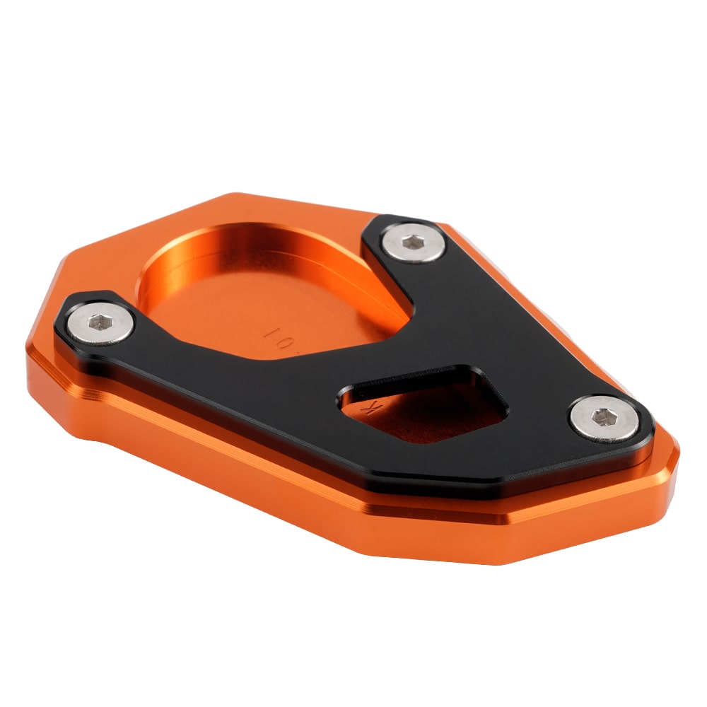 Pied de moto Side Stand Extension Pad Support Plate Anti-dérapant