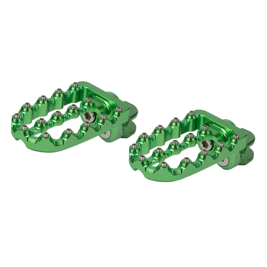 Motorcycle Foot Pegs Footrest For Kawasaki KLR650 19872018