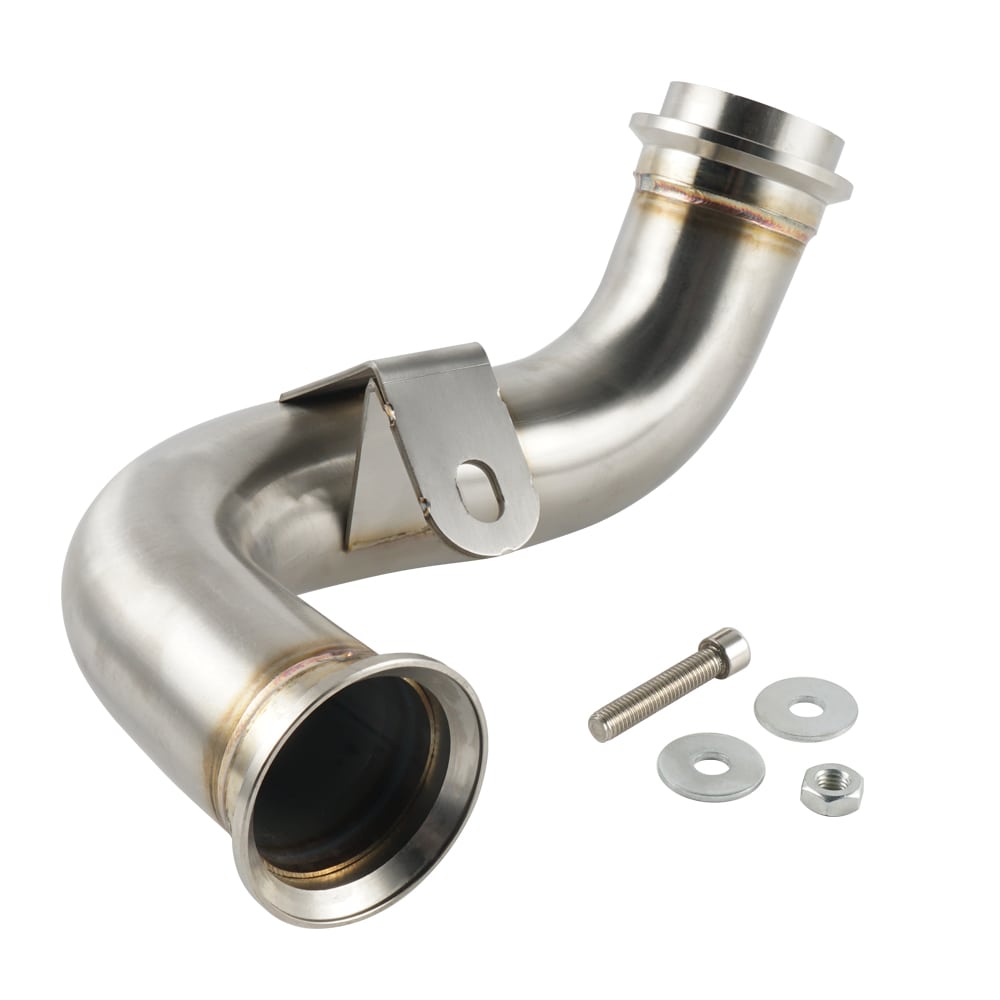 Motorcycle Exhaust Mid Link Pipe Tube For KTM 790 Adv 19-22 890 Adv 21-22 Husqvarna Norden 901