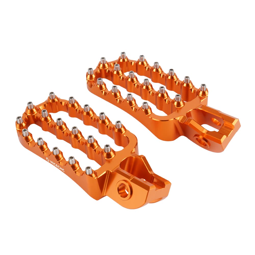 Wide Motorcycle Forged Foot Pegs for KTM/Husqvarna 125-501 2017-2023 Gas Gas