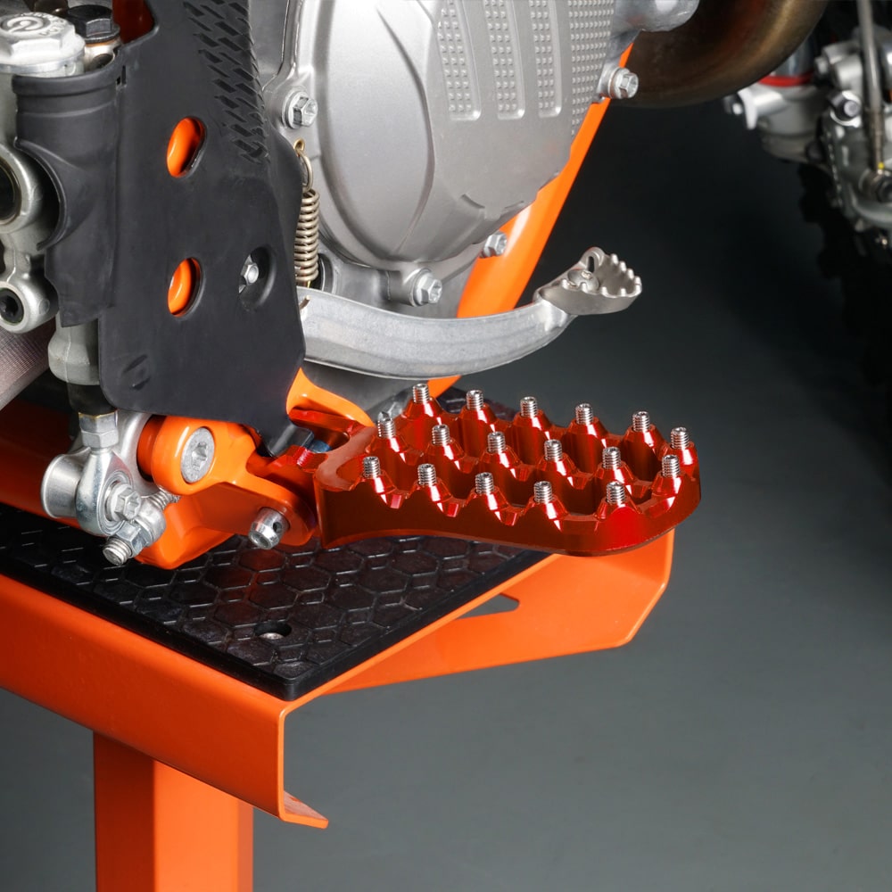 Wide Forged Foot Pegs for KTM 350 500 EXCF 2017-2023