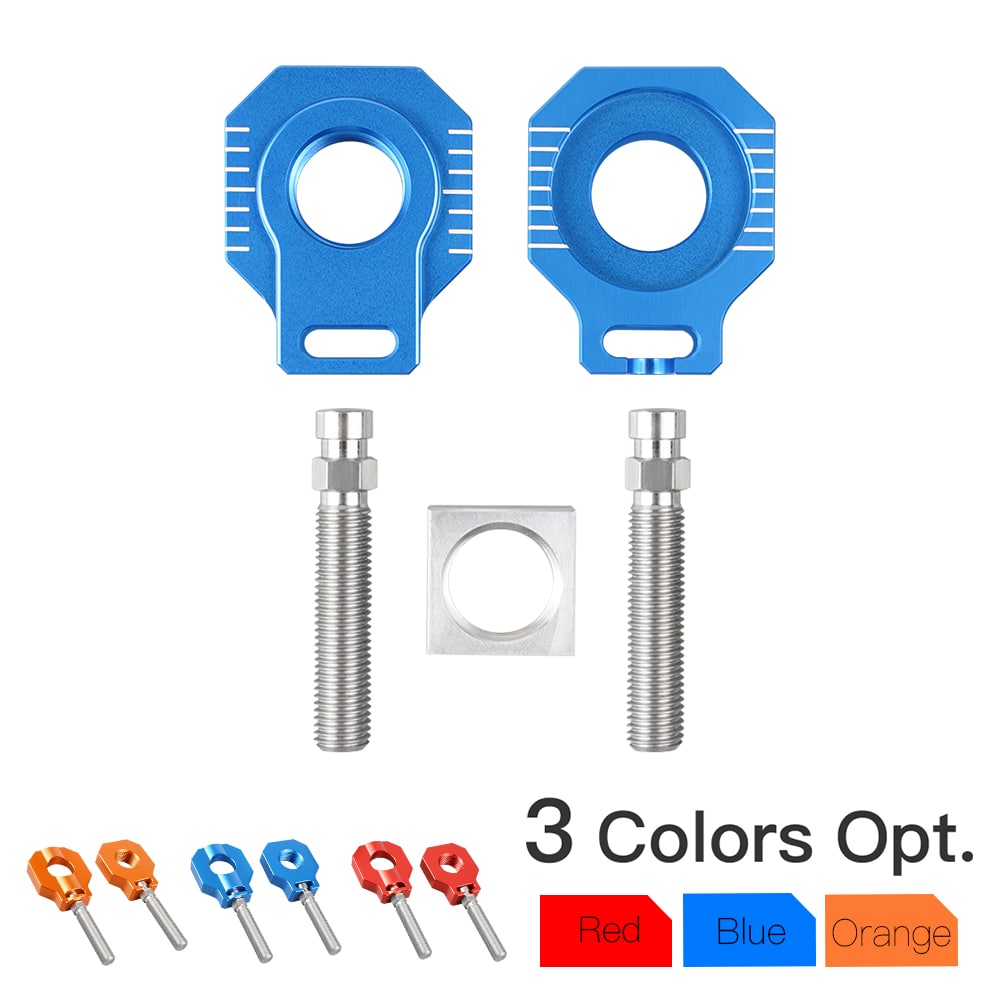 Rear Axle Blocks Chain Adjuster For KTM 125530 SX/SXF/XC/XCF