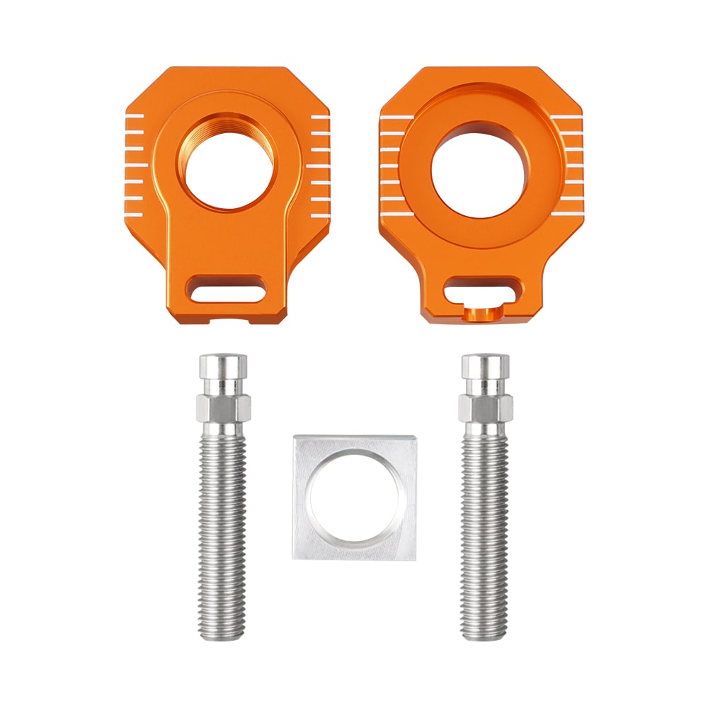 Rear Axle Blocks Chain Adjuster For KTM 125-530 SX/SX-F/XC/XC-F