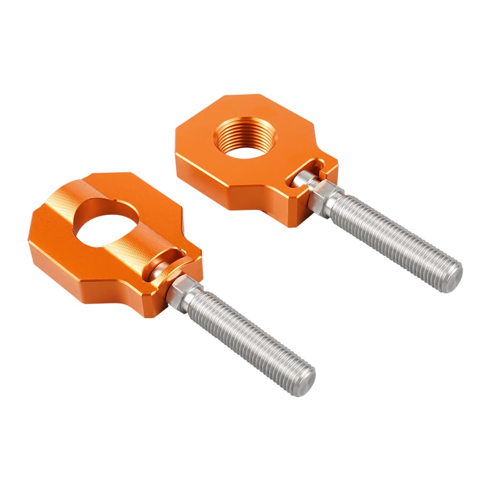 Rear Axle Blocks Chain Adjuster For KTM 125-530 SX/SX-F/XC/XC-F