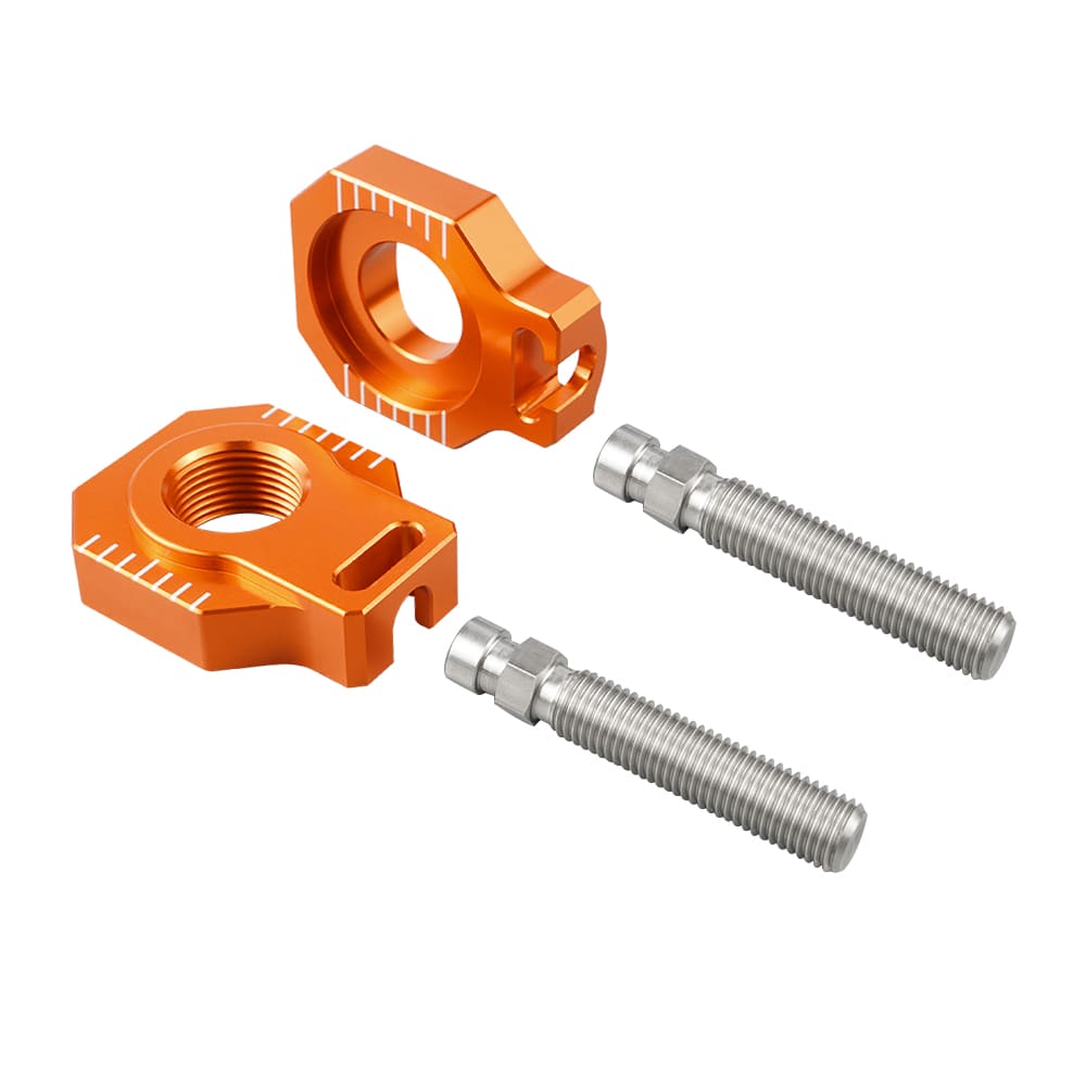 Rear Axle Blocks Chain Adjuster For KTM 125-530 SX/SX-F/XC/XC-F