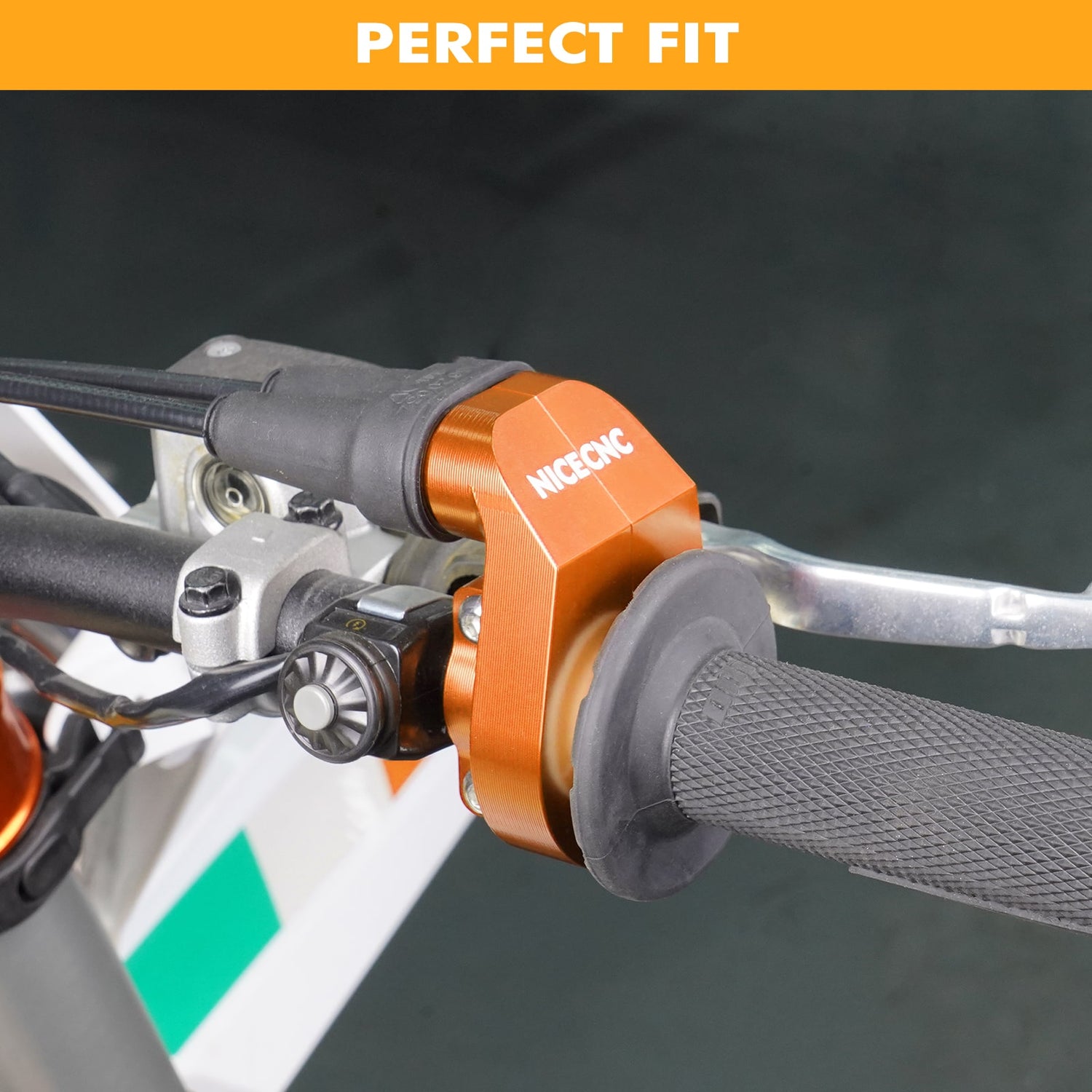 Aluminum Throttle Housing Bracket For Honda XR70R, CRF70F, EZ90, Cub, NB50, Aero & More (1985-2012)