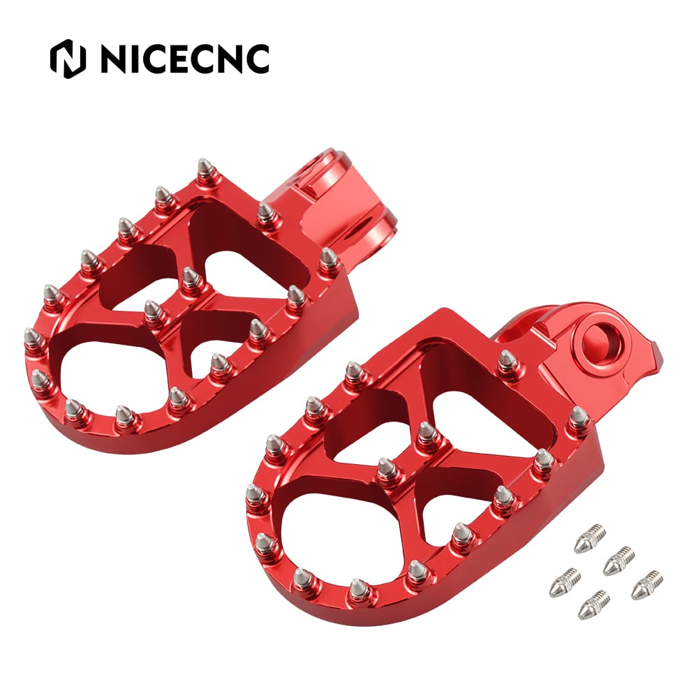 CNC Wide Forged Foot Pegs KTM Beta Motorcycles Foot Pedal