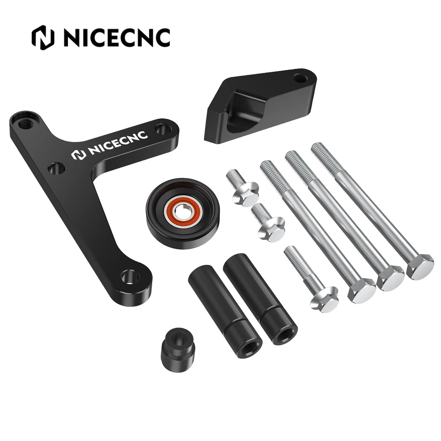 Low Mount F body LS Alternator bracket With Brace And Pulley