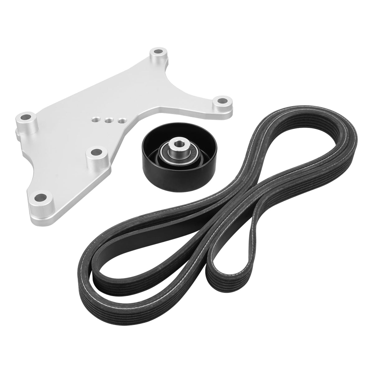 LS Dual Alternator Bracket for Chevy GM Engine 4.8 5.3 6.0 6.2 V8