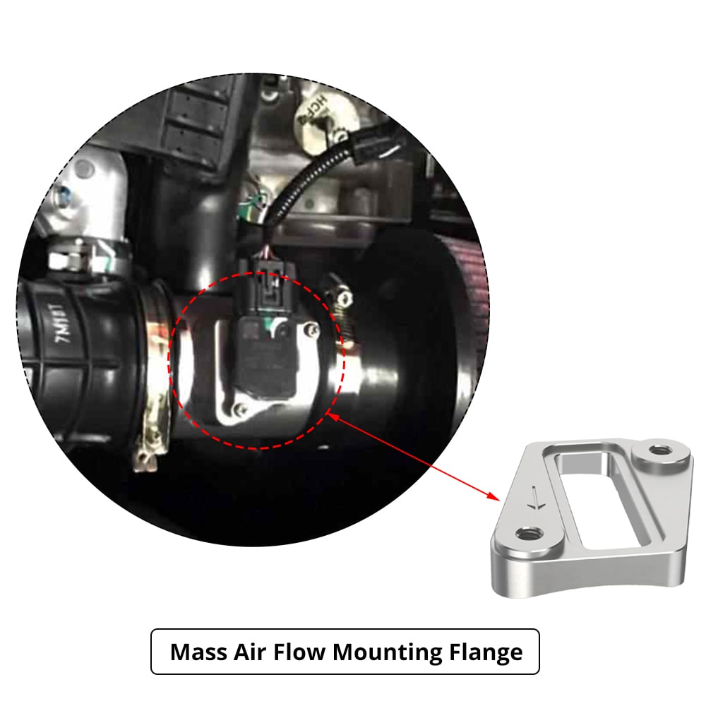 LS3 LT1 MAF Mass Air Flow Sensor Weld Bung for LS LT Custom Intake Tube