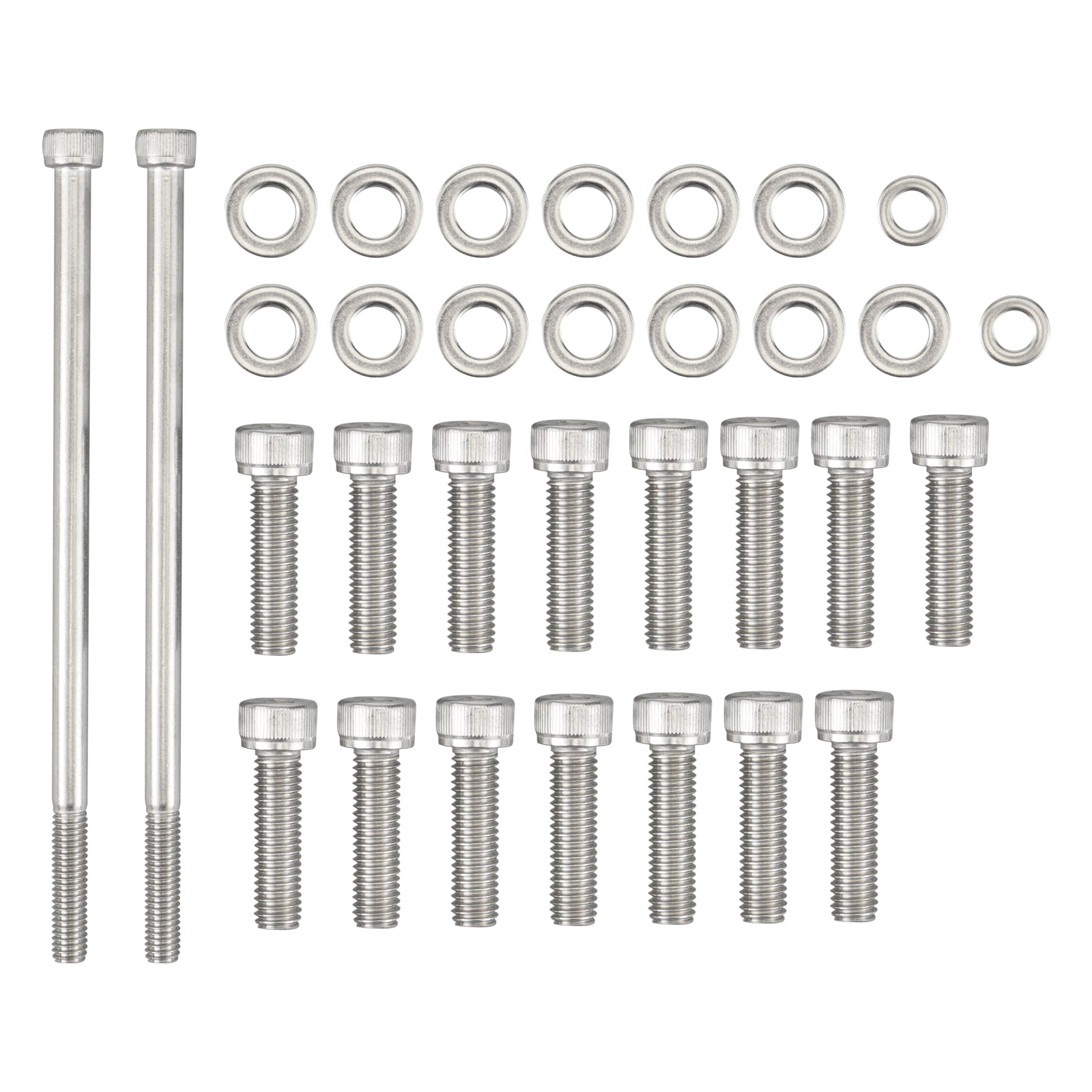 GM LS Stainless Steel Oil Pan Bolt Kit Set For LSX LS2 LS3 LS6 LS7 4.8 5.3 6.0 6.2L