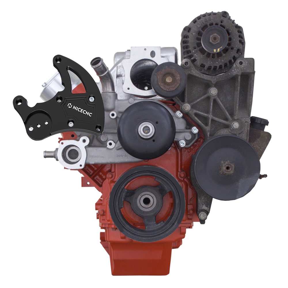 LS1 LS R4 High Mount Bracket A/C Compressor For GM Factory R4 Compressor Truck SUV Vortec Engines