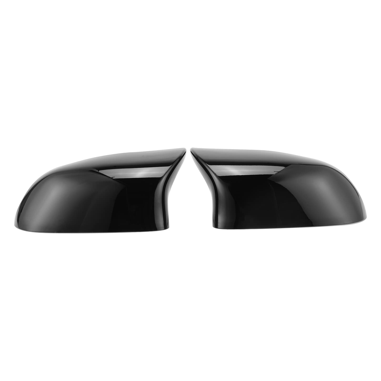 For BMW F15 X5 F25 X3 F16 X6 F26 X4 M-Style Gloss Black Replacement Mirror Covers 14-18