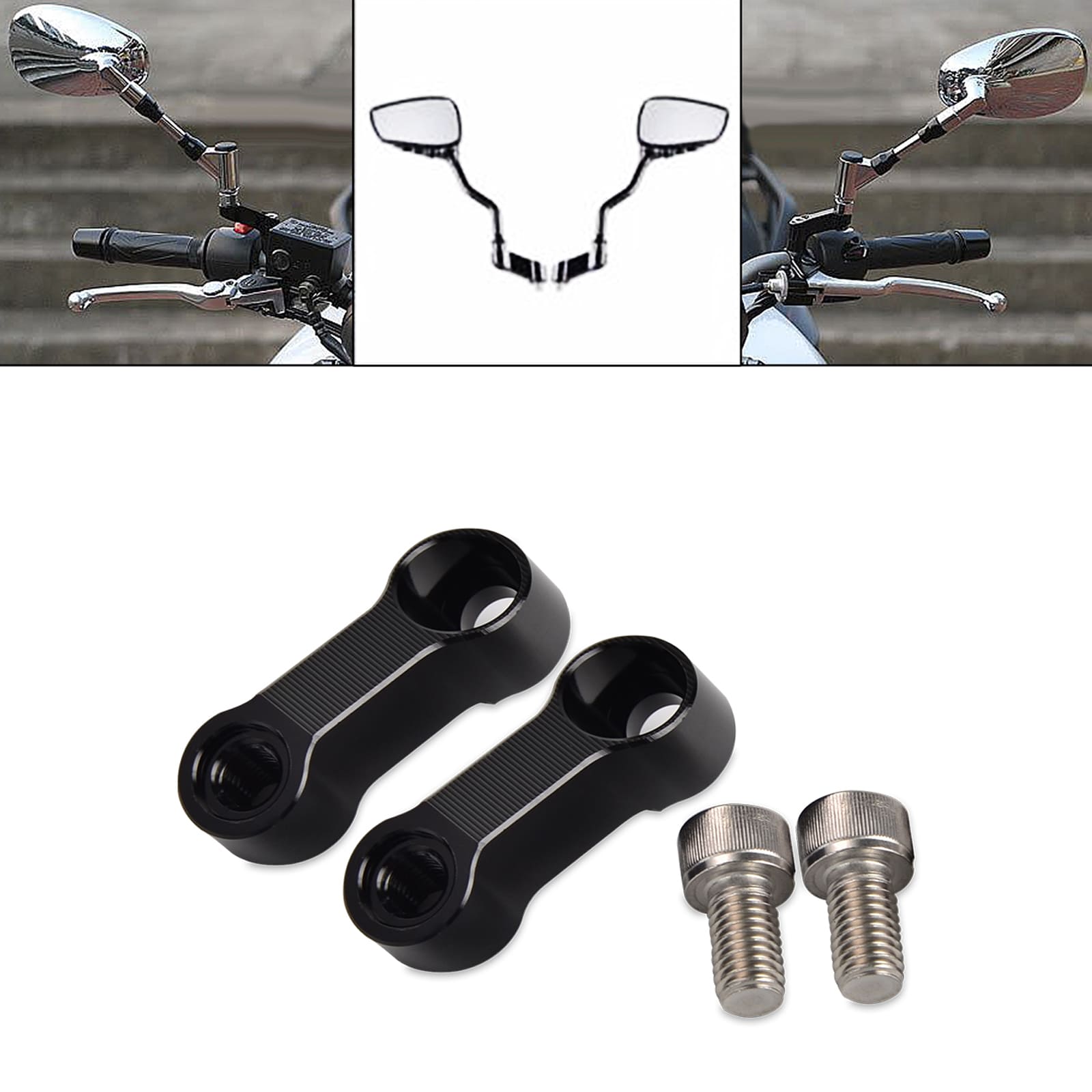 Mirror Extension Bracket Adapter for BMW F800R R1200GS