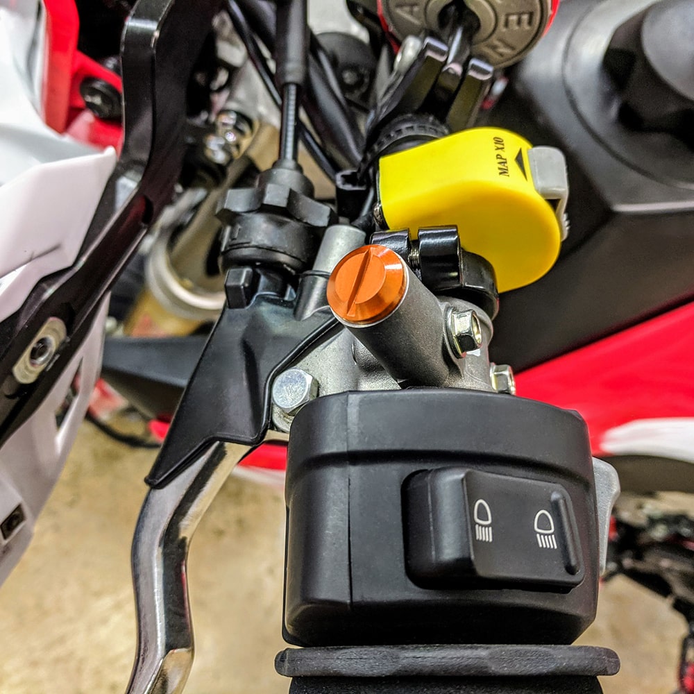 Motorcycle Mirror Hole Plug Kit M10XP1.25