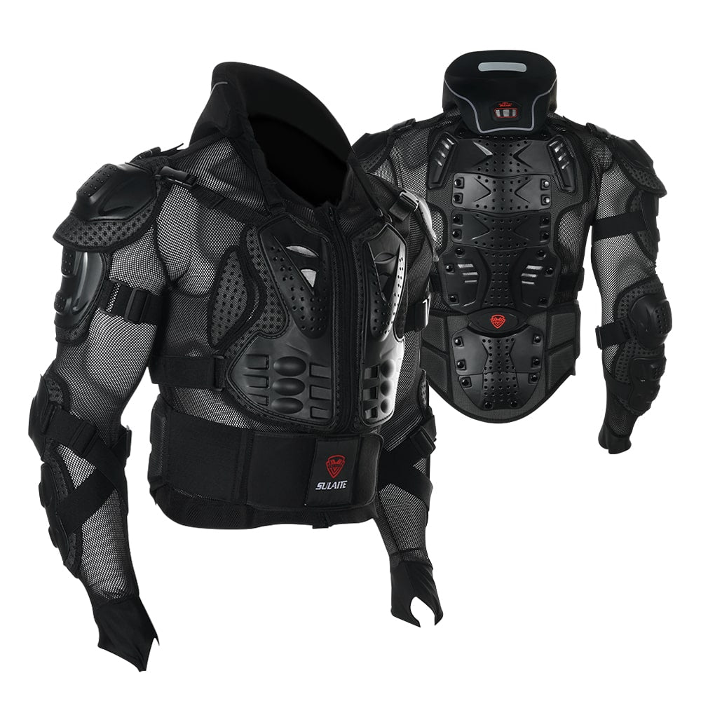 Motorcycle Armor Jacket Full Body Protect Motocross Riding Suit