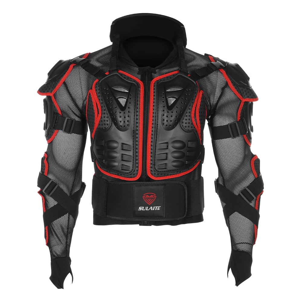 Motorcycle Armor Jacket Full Body Protect Motocross Riding Suit