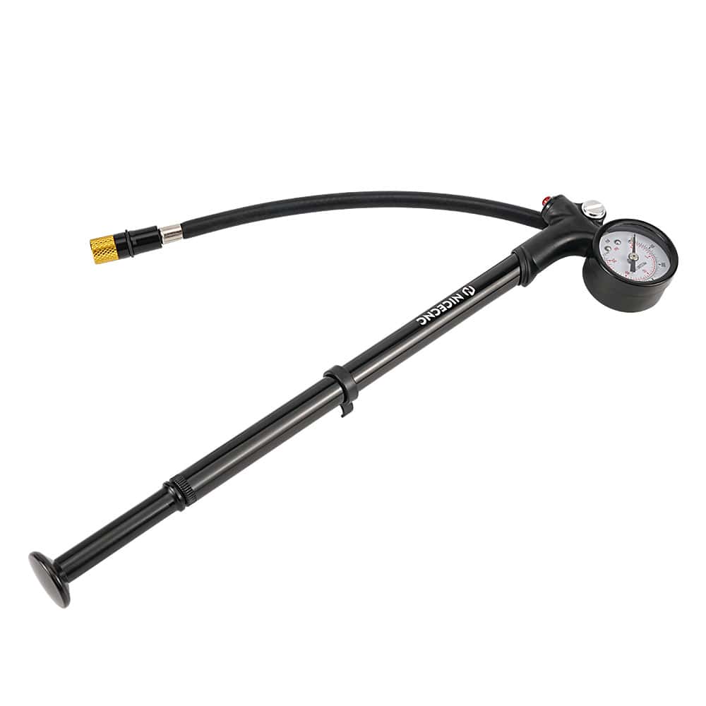 Motorcycle ATV Air Shock Pump For Harley Road King Touring FLHT FLHR FLHX