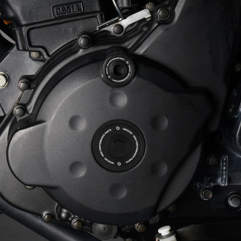 Motorcycle Engine Timing Cover Cap Plug for Kawasaki KLR650 87-23