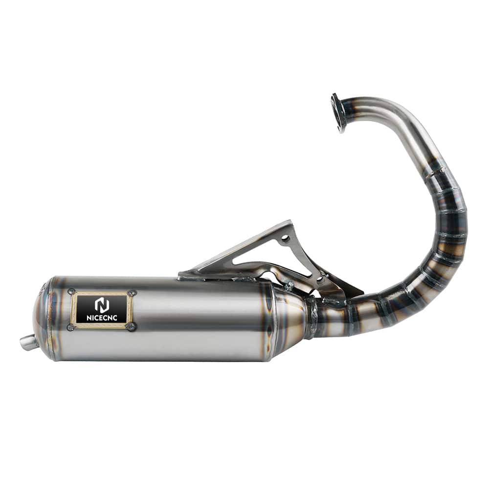 Performance Exhaust Muffer Pipe Silencer For Honda DIO Elite 50cc with 46mm-50mm Big Bore Kit