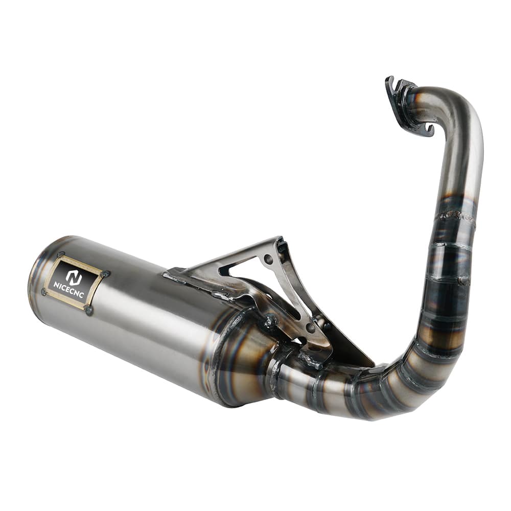 Performance Exhaust Muffer Pipe Silencer For Honda DIO Elite 50cc with 46mm-50mm Big Bore Kit