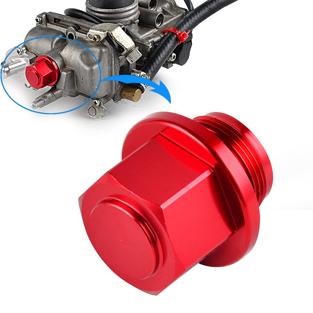 MX Carburetor Sump Drain Bolt Plug Cap & O-ring