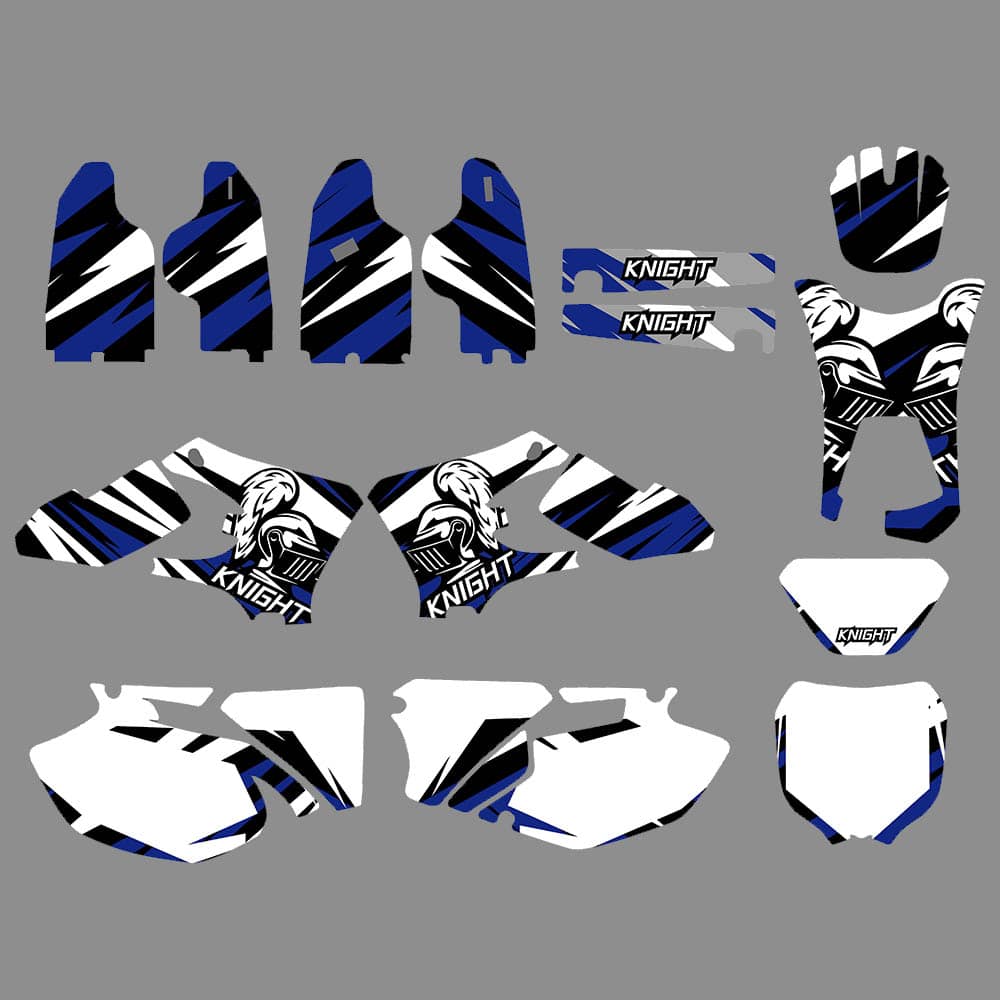 Yamaha WR250F WR450F New Team Backgrounds Decals
