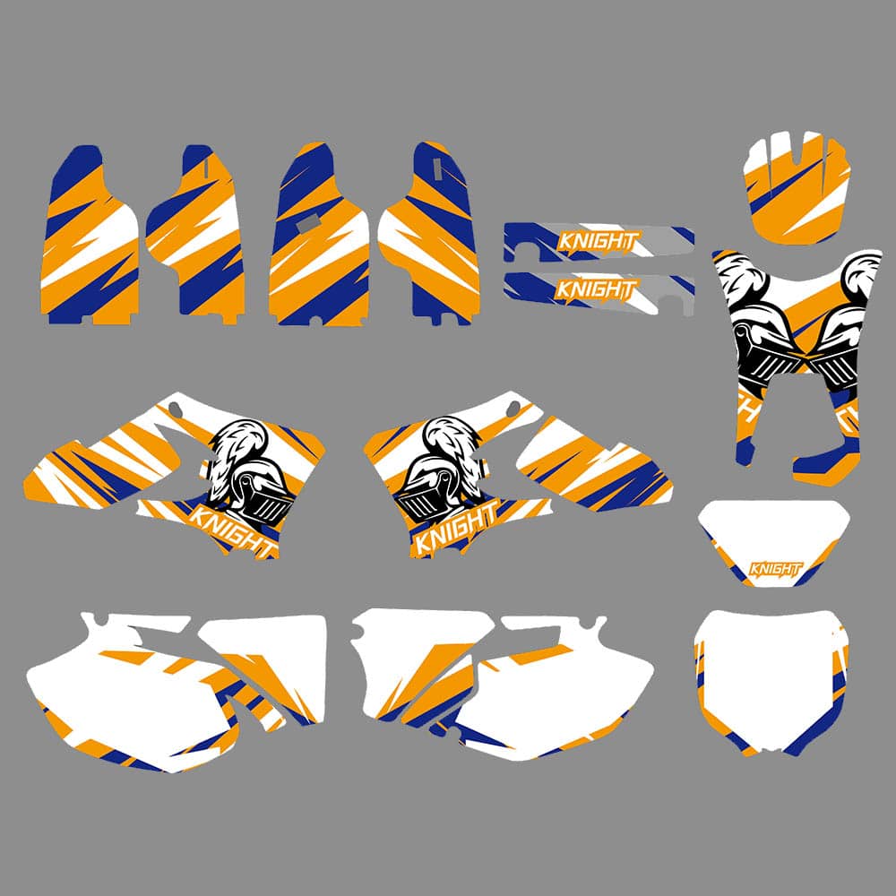 Yamaha WR250F WR450F New Team Backgrounds Decals
