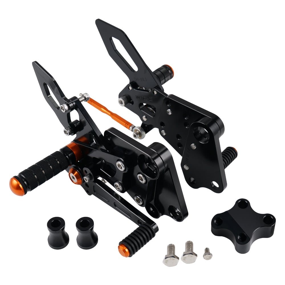 Adjustable Rearset Foot Pegs Boards For KTM Duke 125-390