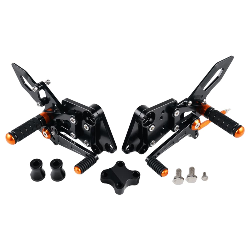 Adjustable Rearset Foot Pegs Boards For KTM Duke 390 18-23