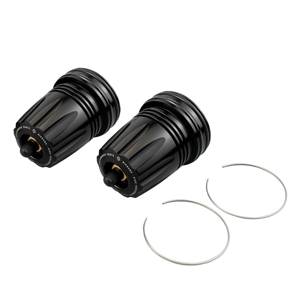 High Volume Nitrogen Suspension Reservoir End caps for UTV Shocks