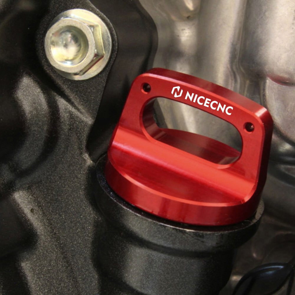 CNC Engine Oil Dipstick Level Stick Plug Cap for Honda CRF450R 2017-2020