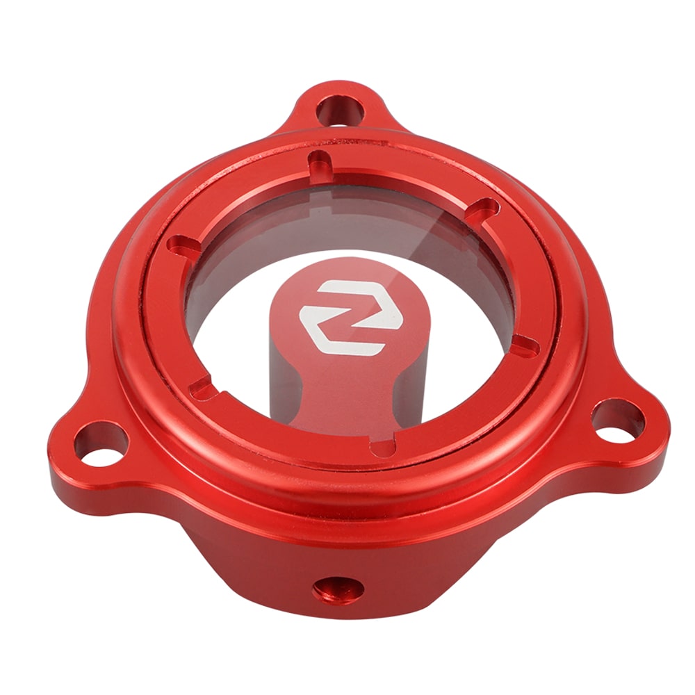 Honda XR650L/XR600R Engine Oil Filter Cover Cap Transparent