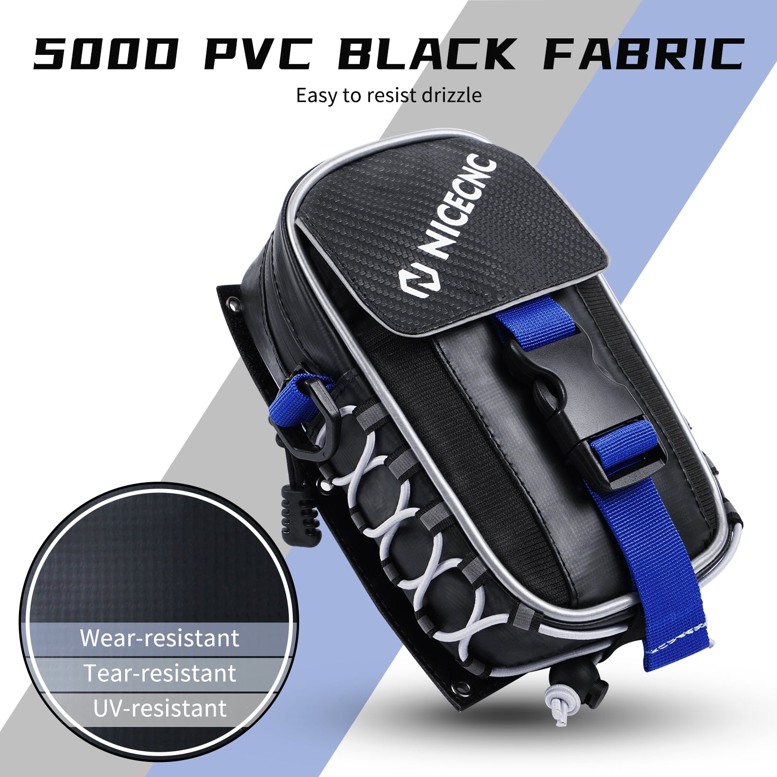 ATV Fender Bag Accessory Pack Luggage Storage Front Bag For Yamaha Raptor 700