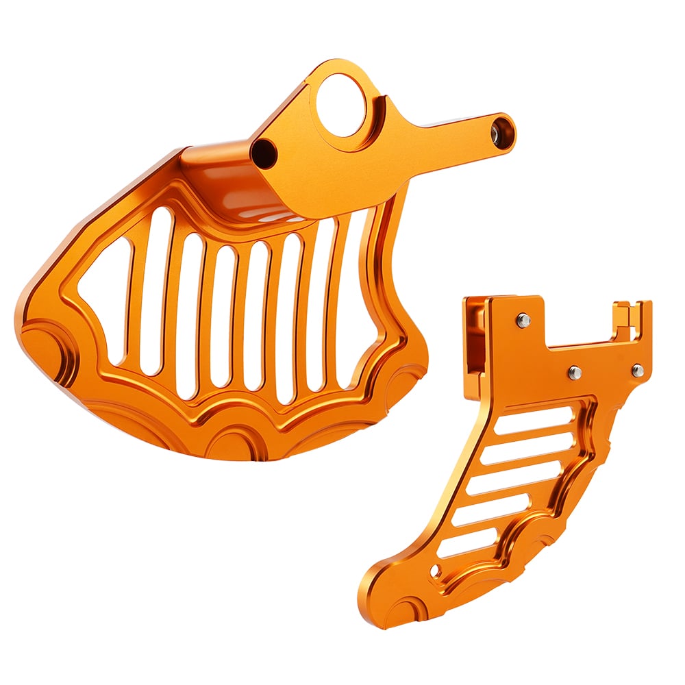 Front Rear Brake Disc Guard For KTM 125-500 XC/XCF/SX/SXF – Nicecnc