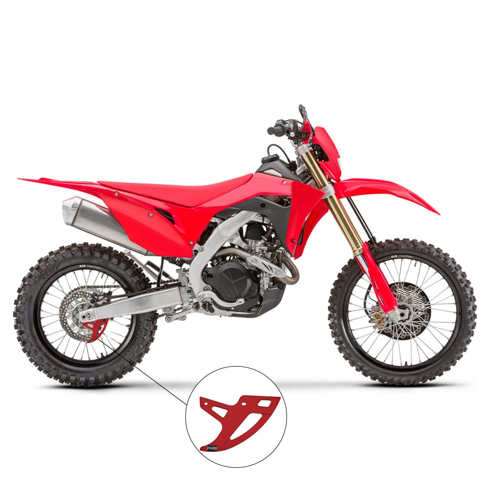 Rear Brake Disc Guard Cover for Honda CRF 250R/X 450R/X CR125R CR250R
