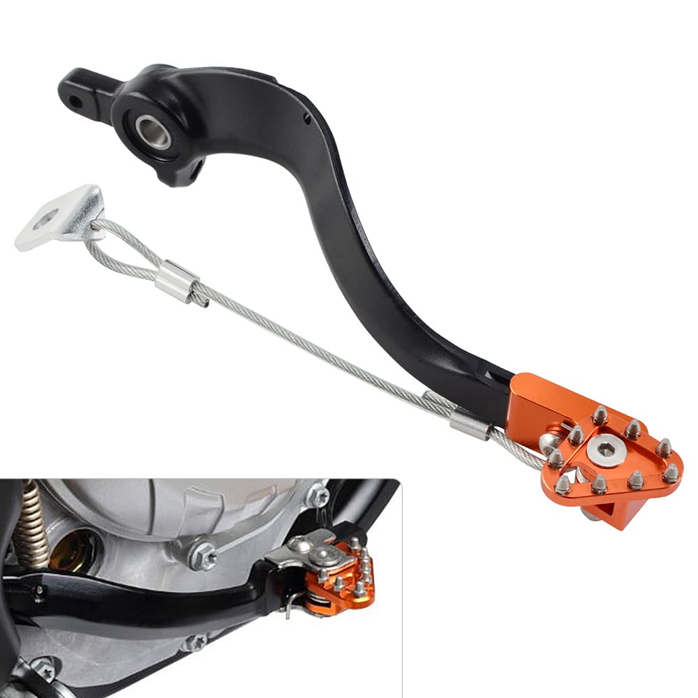 Rear Foot Brake Pedal Lever For KTM 125-500 EXC