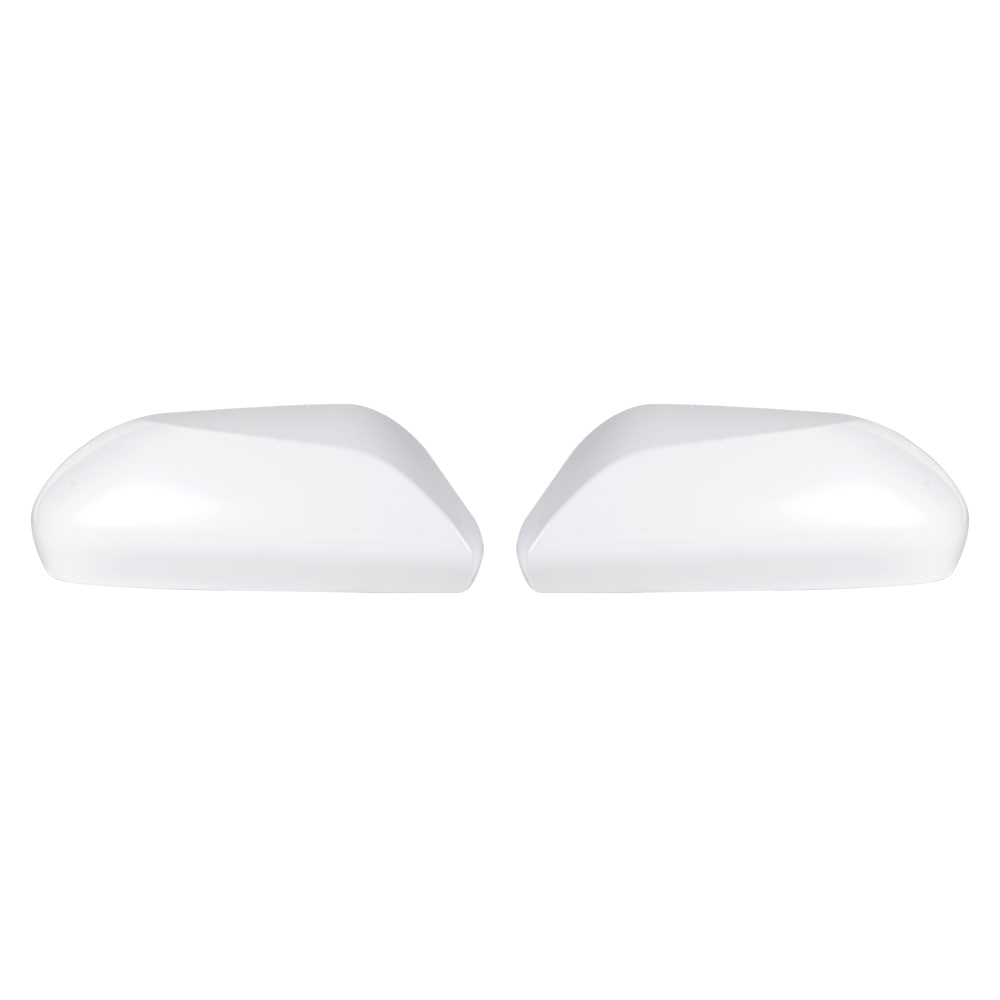 Rear View Mirror Cover Cap Replacement Glossy White For Toyota Camry 2018-2020