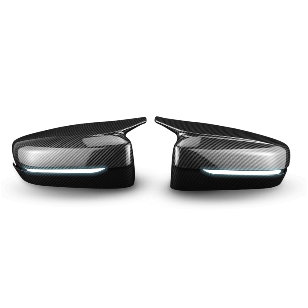 M-Style Carbon Fibre Look Mirror Caps Fit For BMW G20 G22 G23