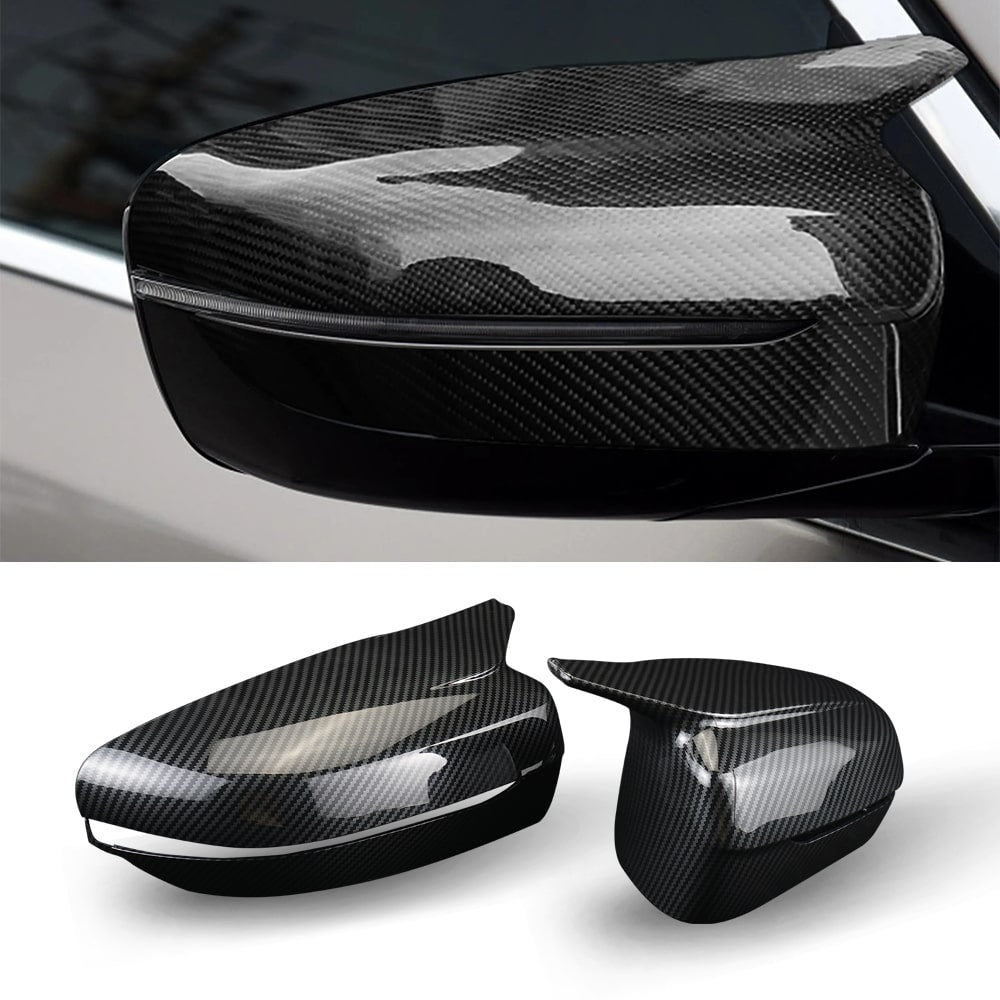 M-Style Carbon Fibre Look Mirror Caps Fit For BMW G20 G22 G23