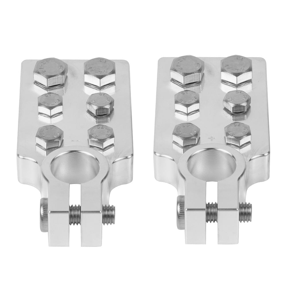 SAE 6 Spot Multi-Connection Marine Flat Battery Terminals Clamps Lead Connectors
