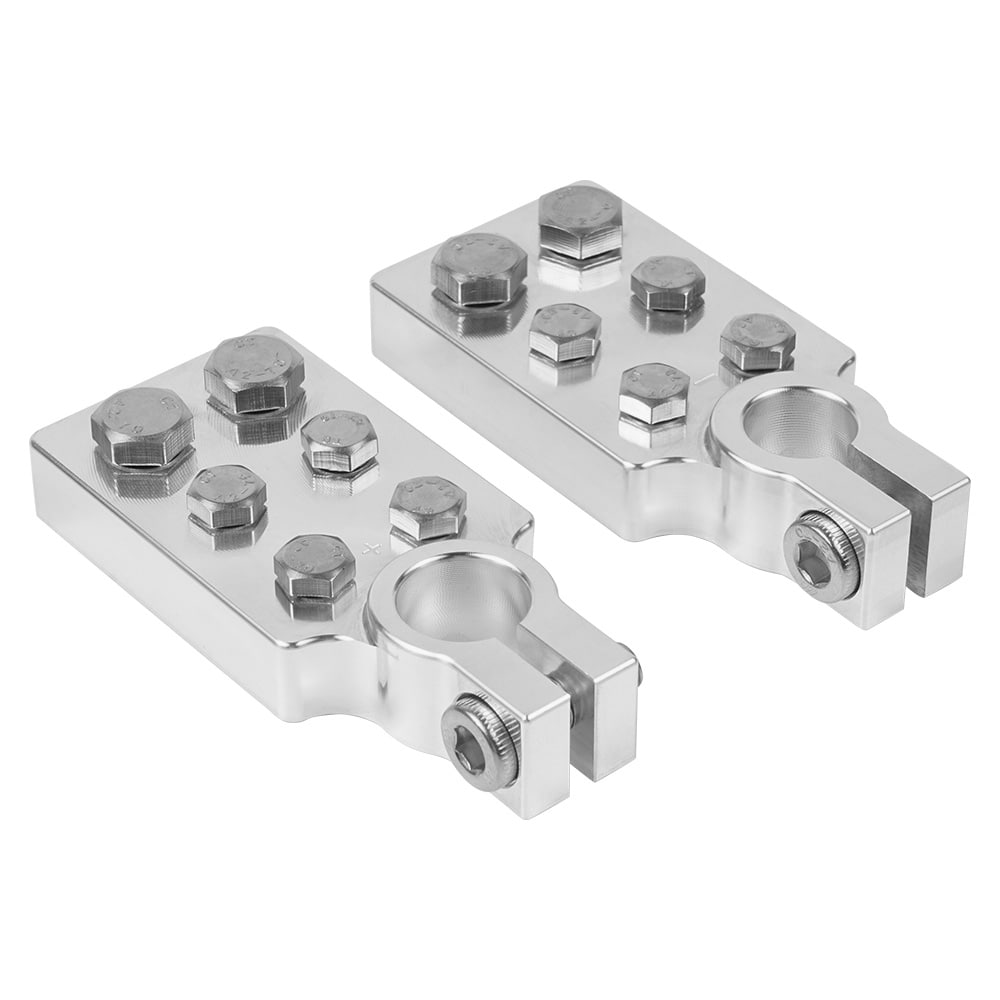 SAE 6 Spot Multi-Connection Marine Flat Battery Terminals Clamps Lead Connectors
