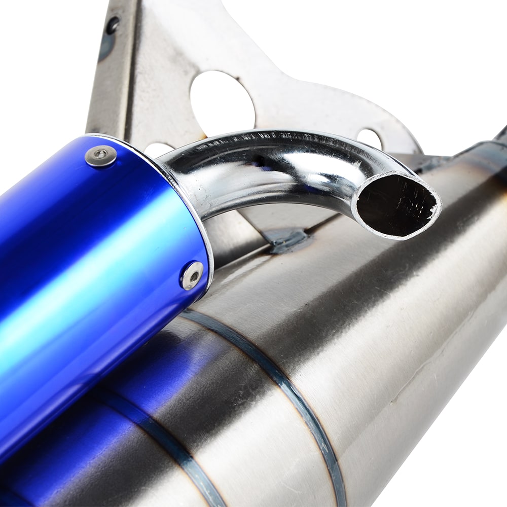 Complete Exhaust Muffler For Yamaha Breeze Jog 1E40QMB 1PE40QMB Engines 2-stroke Scooters