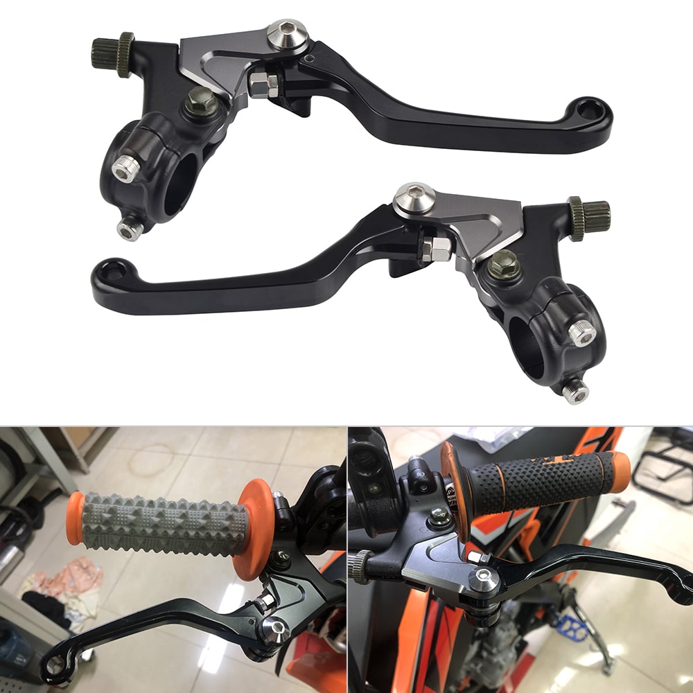 Motorcycles horty Clutch & Brake Lever Set For Honda Yamaha Suzuki Kawasaki