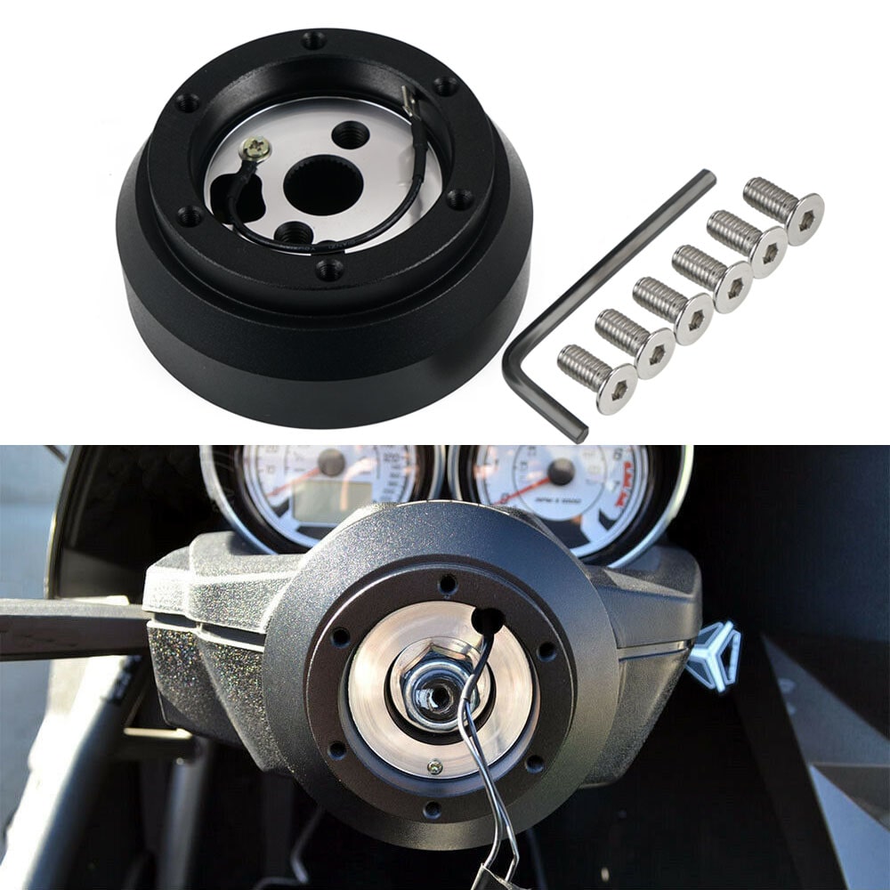 Steering Wheel Quick Release Short Hub Adapte For Chevy Dodge Buick