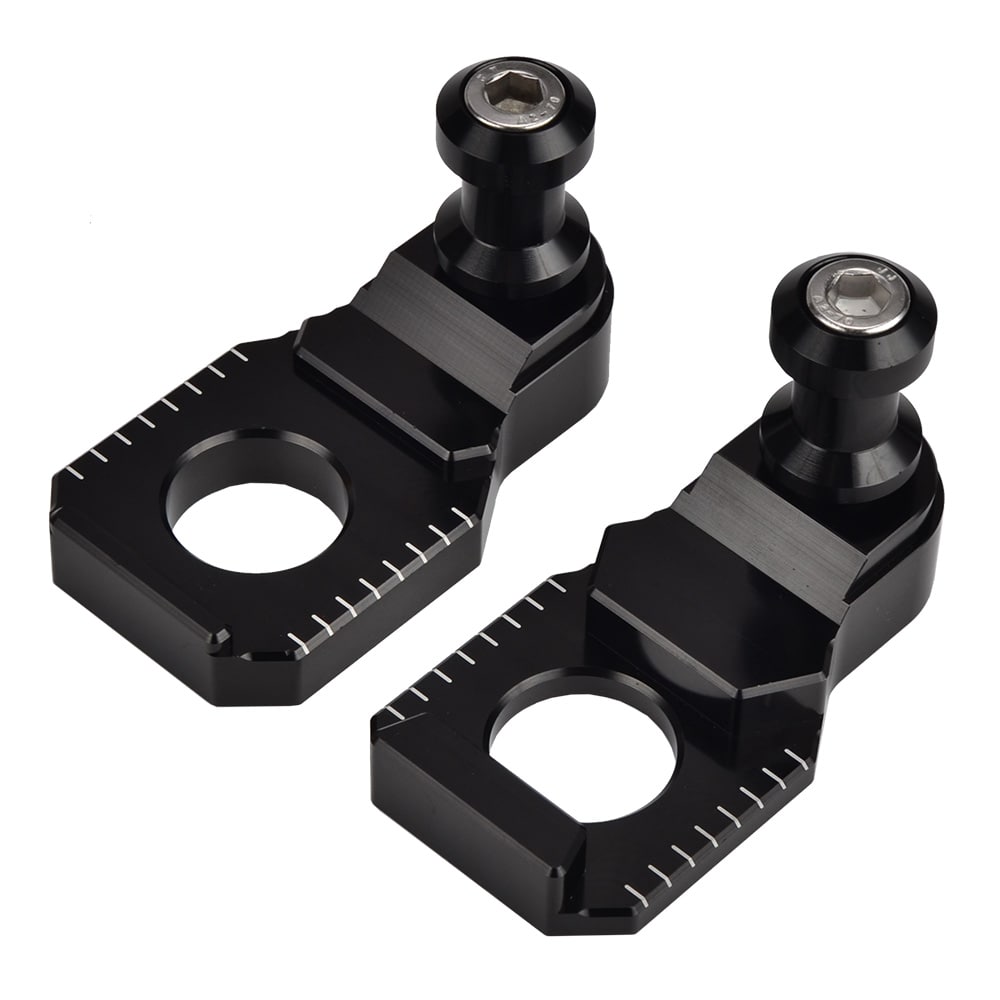 Rear Axle Block Sliders Chain Adjuster for Suzuki GSXR600 750 1000