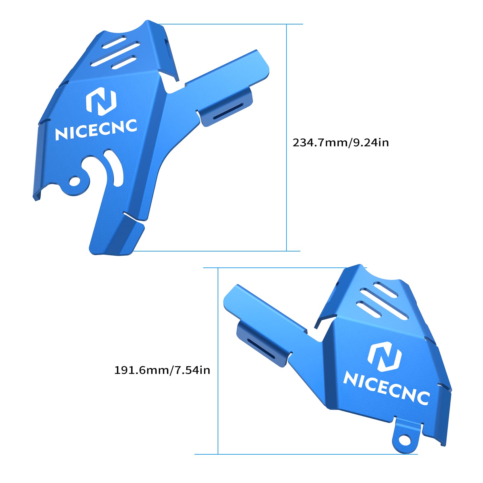NICECNC Frame Guard Protector Cover For Yamaha Tenere 700 /XTZ 700 2019-2024